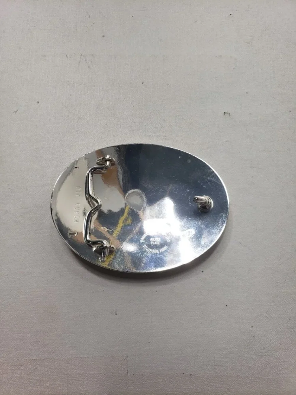 Montana Silversmiths 1-D Barrels OK Barrel Racing Western Belt Buckle K5569